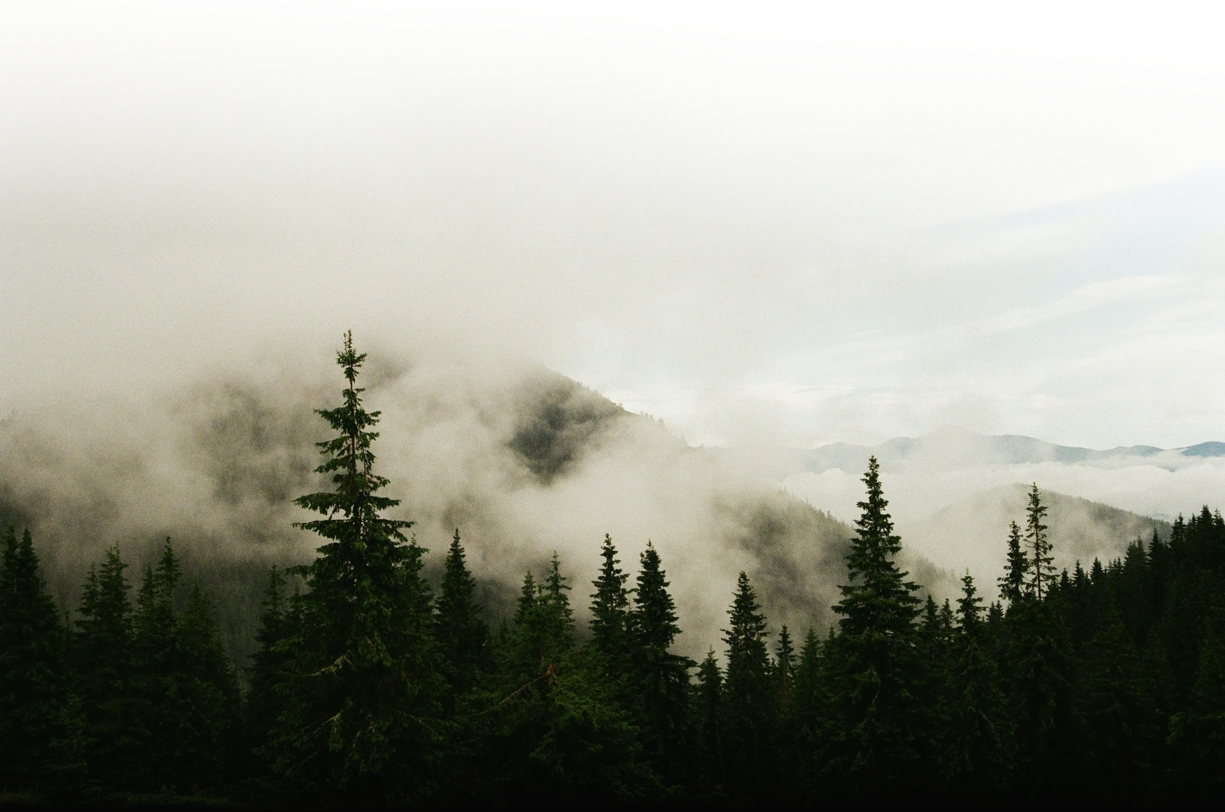 A mountain range